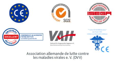 Accréditations et certifications de nos produits