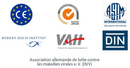 Accréditations et certifications de nos produits